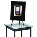 Easels | Quartet 28E 14 in. High Steel Tabletop Instant Easel - Black image number 3