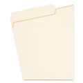 File Folders | Smead 15230 0.75 in. Expansion 1/3-Cut Tabs Assorted Tab Postion Interior File Folders - Manila (100/Box) image number 1