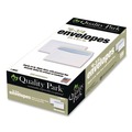Envelopes & Mailers | Quality Park QUA10412 3.63 in. x 6.5 in. No. 6-3/4 Commercial Flap Gummed Closure Security Tint Business Envelope - White (500/Box) image number 0
