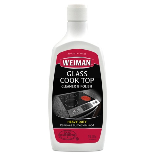 Cleaning & Janitorial Supplies | WEIMAN 137EA 20 oz Squeeze Bottle Glass Cook Top Cleaner and Polish image number 0