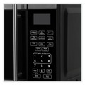Breakroom Supplies | Avanti MT7V3S 700 Watts 0.7 Cubic Foot Microwave Oven - Black/Stainless Steel image number 3