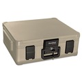 Office & Office Supplies | SureSeal By FireKing SS104 19.9w x 17d x 7.3h 0.38 cu ft Fire and Waterproof Chest - Taupe image number 0