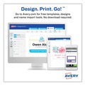 Labels | Avery 05147 3.38 in. x 2.33 in. Printable Adhesive Name Badges - White (100/Pack) image number 8