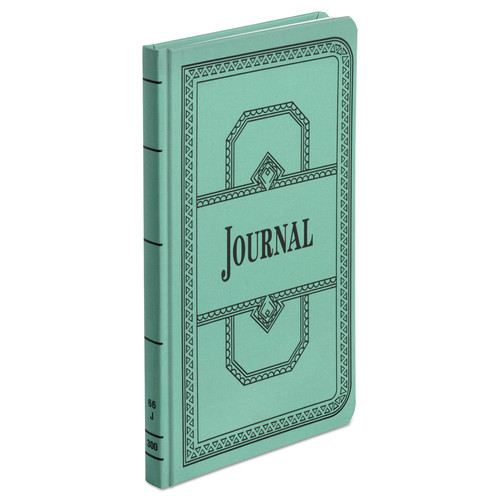 Notebooks & Pads | Boorum & Pease 66-300-R 11.75 x 7.25 Sheets Record-Style Rule Account Record Book - Blue Cover image number 0