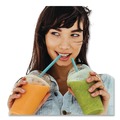 Cutlery | phade 511169 8.5 in. Marine Biodegradable PHA Wrapped Straws - Ocean Blue (1200/Carton) image number 4