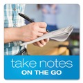 Notebooks & Pads | TOPS 8030 4 in. x 8 in. 70 Sheets Reporter's Notebook - Wide/Legal Rule, White Cover (12/Pack) image number 5