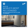 Toilet Paper Dispensers | Scott 44518 11.25 in. x 6.31 in. x 12.75 in. Pro High Capacity Coreless SRB Tissue Dispenser - Black (1/Carton) image number 3