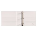 Binders | Avery 05604 3 Slant Rings 3 in. Capacity 11 in. x 8.5 in. Heavy-Duty Non Stick View Binder with DuraHinge - White image number 3