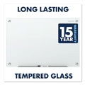 White Boards | Quartet G2418W 24 in. x 18 in. Infinity Magnetic Glass Marker Board - White Surface image number 5
