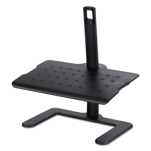 Office Furniture Accessories | Safco 2129BL 20.5w x 14.5d x 3.5 to 21.5h Height-Adjustable Footrest - Black image number 0