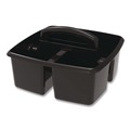 Boxes & Bins | Storex 00972E06C Small Caddy, 9.25 x 9.25 x 12, Black, 6/Pack image number 0