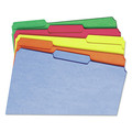 File Folders | Smead 16943 1/3-Cut Tabs Assorted Legal Size 0.75 in. Expansion Colored File Folders - Assorted Colors (100/Box) image number 3