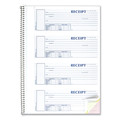 Retail Store Supplies | Rediform S16444WCL 7 in. x 2.75 in. Three-Part Carbonless Spiralbound Unnumbered Money Receipt Book image number 1