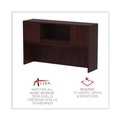 Office Desks & Workstations | Alera ALEVA286015MY 58.88 in. x 15 in. x 35.38 in. 4 Compartments Valencia Series Hutch with Doors - Mahogany image number 7