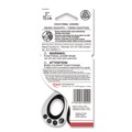 Arts & Crafts Supplies | Maped Helix 470249US Kidy 5.41 in. Long 2 in. Cut Length Spring-Assisted Educational Rounded Tip Scissors - Straight White/Black Handle image number 3
