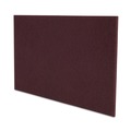 Cleaning Brushes | Boardwalk 7100151257 28 in. x 14 in. Deep Scrub Pads - Maroon (10/Carton) image number 2