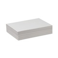 Art & Craft Paper | Pacon P4739 9 x 12 47 lb. Text Weight Drawing Paper - Pure White (1-Ream) image number 0