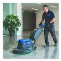 Cleaning & Janitorial Accessories | Boardwalk BWK4018GRE 18 in. Diameter Heavy-Duty Scrubbing Floor Pads - Green (5/Carton) image number 7