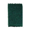 Sponges & Scrubbers | Scotch-Brite 226-5 3.8 in. x 6 in. Heavy-Duty Scour Pad - Green (5/Carton) image number 3