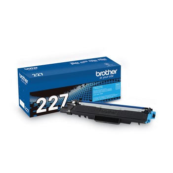 Brother TN227C 2,300 Page-Yield High-Yield Toner - Cyan