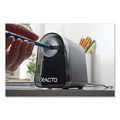 Pencil Sharpeners | X-ACTO 19501X 3.5 in. x 5.5 in. x 4.5 in. AC-Powered Mighty Mite Home Office Electric Pencil Sharpener - Black/Gray/Smoke image number 2