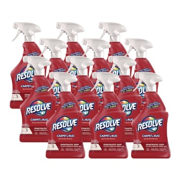 RESOLVE 19200-00601 22 oz. Spray Bottle Triple Oxi Advanced Trigger Carpet Cleaner (12/Carton)