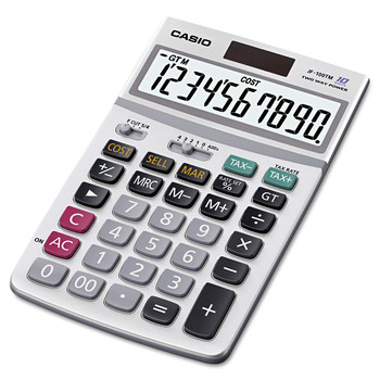  | Casio JF100BM 10-Digit LCD Desktop Calculator
