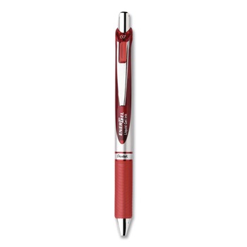 PRODUCTS | Pentel BL77-B 0.7 mm EnerGel RTX Gel Pen - Medium/Red Ink/Red/Gray Barrel