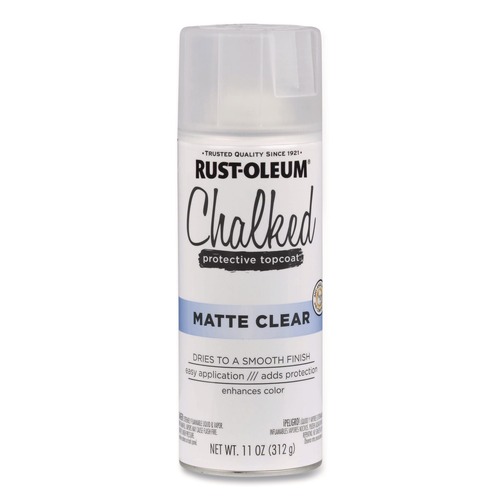 Painting | Rust-Oleum 302599 12 oz. Aerosol Can Chalked Paint - Ultra Matte Clear image number 0