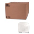 Food Trays, Containers, and Lids | Handi-Foil 6010S-200 8.63 in. x 3 in. x 9 in. 60 oz. Handi-Lock Plastic Food Container - Clear (200/Carton) image number 0