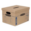Boxes & Bins | Bankers Box 7714210 SmoothMove 12 in. x 15 in. x 10 in. Classic Moving/Storage Boxes - Small, Brown/Blue (20/Carton) image number 0