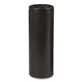 Trash Bags | Earthsense Commercial 1507102 56 Gallon 1.25 mil. 43 in. x 48 in. Linear Low Density Recycled Can Liners - Black (100/Carton) image number 3