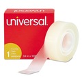 Tapes | Universal UNV83410 0.75 in. x 83.33 ft. 1 in. Core Invisible Tape - Clear (6/Pack) image number 2