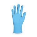 Disposable Gloves | Ansell 54189 G10 Comfort Plus Blue Nitrile Gloves - Extra Large, Light Blue (100/Box) image number 6