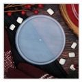 Bowls and Plates | Dart 32JLR Vented Plastic Lids for Foam Cups Bowls and Containers Fits 12 oz. to 60 oz. - Translucent (1000/Carton) image number 2