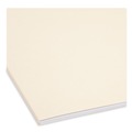 File Folders | Smead 19534 0.75 in. Expansion 1/3-Cut Top Tab Fastener Folders, 1 Fastener - Legal Size/Manila Exterior (50/Box) image number 4