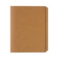 Just Launched | Universal UNV16130EE Reinforced Kraft Straight Top Tab File Folders - Letter Size, Brown (100/Box) image number 3
