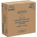 Cups and Lids | Dart DLR662 16 oz. Plastic Dome-Top Cold Cup Lids - Clear (1000/Carton) image number 3