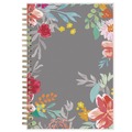 Notebooks & Pads | Blue Sky 140088 8 in. x 5 in. 12-Month (Jan to Dec): 2026 Sophie Frosted Weekly/Monthly Planner - Floral Artwork, Multicolor Cover image number 1