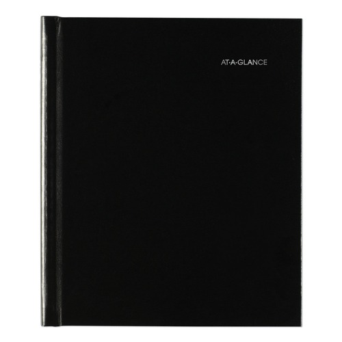 Notebooks & Pads | AT-A-GLANCE G400H00 8.5 in. x 7 in. 12-Month (Jan to Dec): 2026 DayMinder Hard-Cover Unruled Monthly Planner with Memo Section - Black Cover image number 0