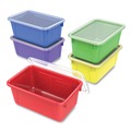 Boxes & Bins | Storex 62406U05C 1 Section 2 Gallon 8.2 in. x 12.5 in. x 11.5 in. Cubby Bin with Lid - Assorted Colors (5/Pack) image number 0