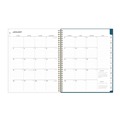 Notebooks & Pads | Blue Sky 137261 11 in. x 8.5 in. 12-Month (Jan-Dec 2026) Bakah Blue Weekly/Monthly Planner - Blue/White Cover image number 3