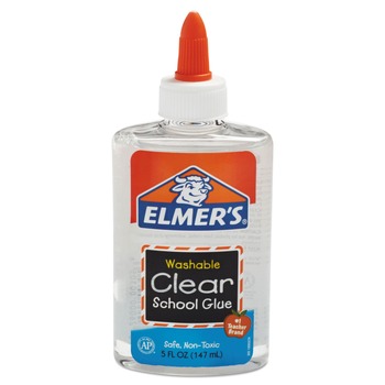 Elmer's E305 5 oz. Washable School Glue - Dries Clear