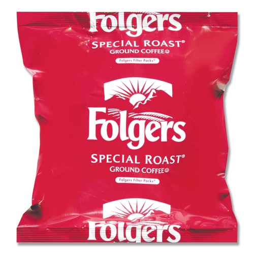 Coffee | Folgers 2550006898 0.8 oz. Special Roast Coffee Filter Packs (40/Carton) image number 0