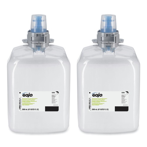 Skin Care & Hygiene | GOJO Industries 5292-02 2,000 mL Invigorating 3-in-1 Shampoo and Body Wash - Botanical Scent (2/Carton) image number 0
