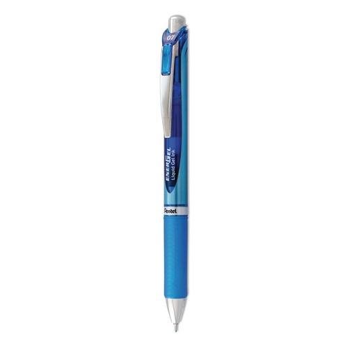 Pens | Pentel BL77-C 0.7 mm EnerGel RTX Gel Pen - Medium/Blue Ink/Blue/Light Blue Barrel image number 0