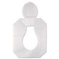 Just Launched | HOSPECO HG-1000 Health Gards Half-Fold 14.25 in. x 16.5 in. Toilet Seat Covers - White (1000/Carton) image number 1
