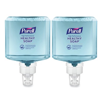 PURELL 7785-02 1200 ml Fragrance-Free CLEAN RELEASE Technology (CRT) HEALTHY SOAP High Performance Foam for ES8 Dispensers (2/Carton)