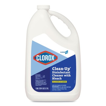 Clorox 35420 128 oz. Fresh Clean-Up Disinfectant Cleaner with Bleach