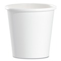 Cups and Lids | SOLO 374W-2050 4 oz Single-Sided Poly Paper Hot Cups - White (1000/Carton) image number 1